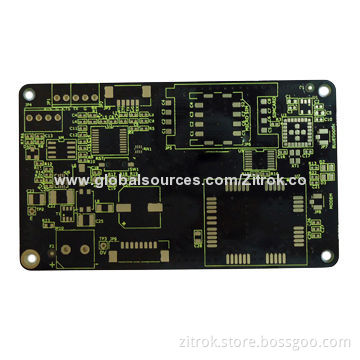 Quick Turn Black Solder Mask Immersion Tin PCB with 1-24 Layers, UL, RoHS and SGS MarksNew